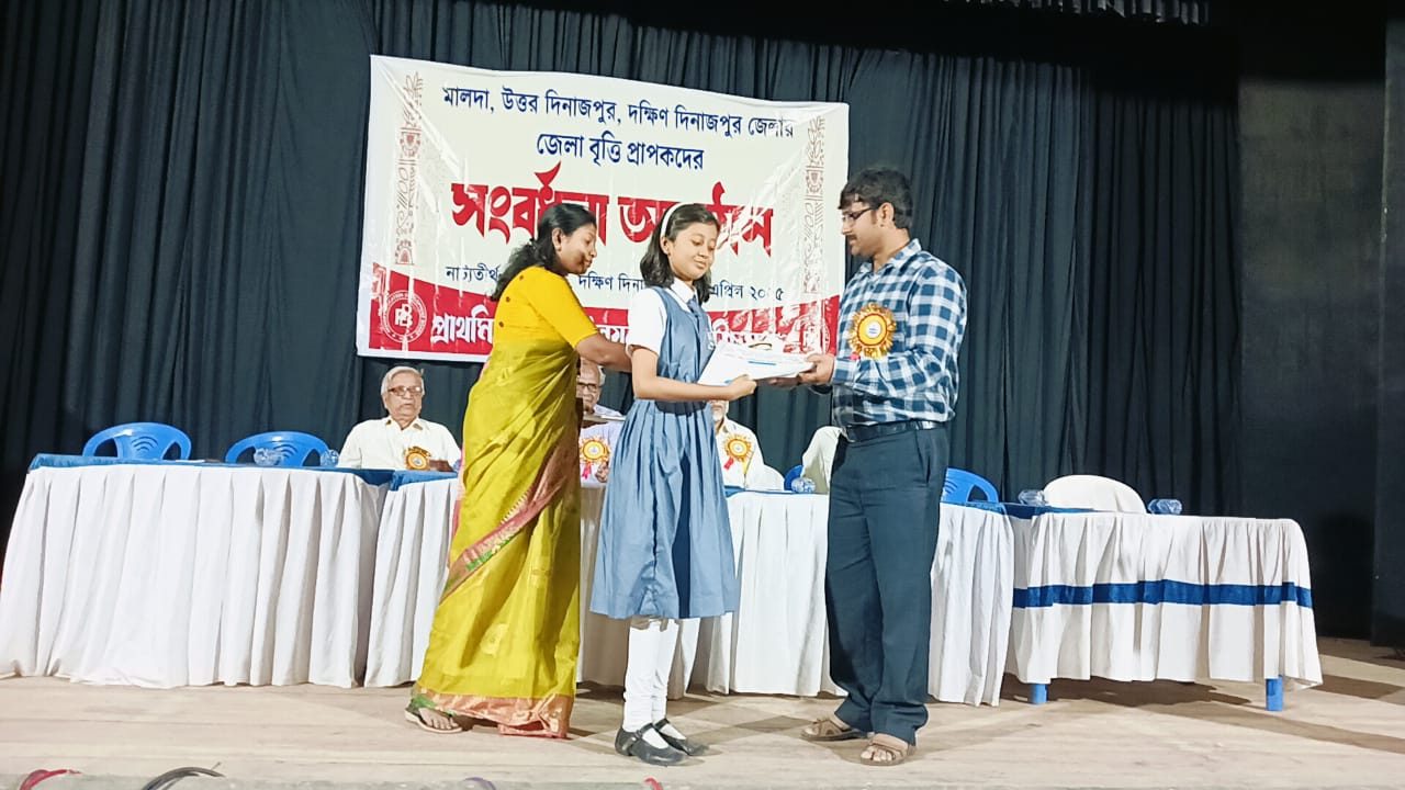 Receiving an award