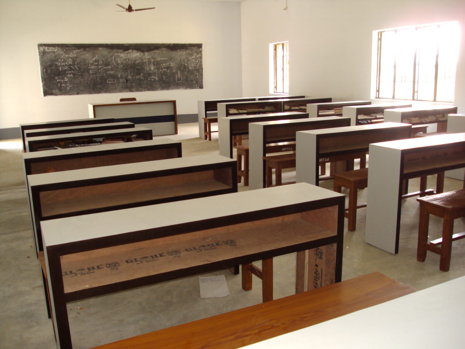 A classroom in session