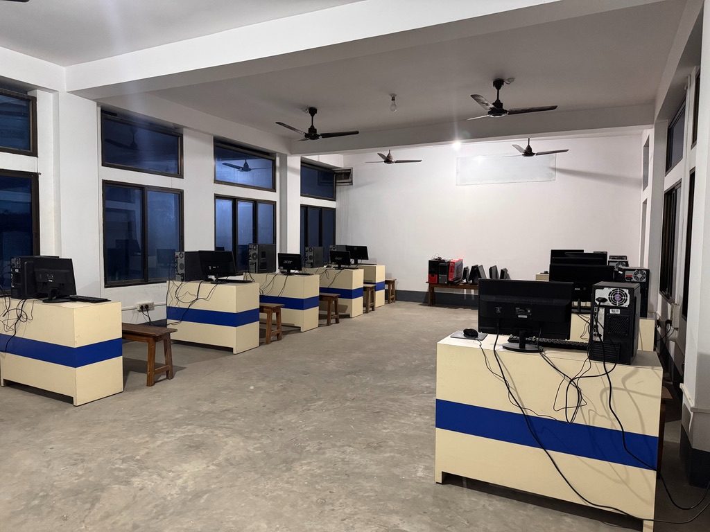 The computer room